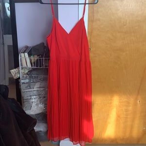 Red Midi Dress